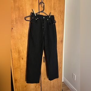 Levi’s rib cage straight ankle